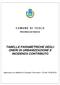 C O M U N E D I T E O L O PROVINCIA DI PADOVA TABELLE PARAMETRICHE DEGLI ONERI DI URBANIZZAZIONE E INCIDENZA CONTRIBUTO