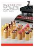 MACCHINE PER TARTELLETTE MACHINE TO PRODUCE PASTRY BASES