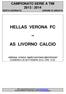 HELLAS VERONA FC AS LIVORNO CALCIO
