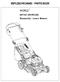 ESPLOSO RICAMBI - PARTS BOOK WORLD (R4W53B) Rasaerba - Lawn Mower