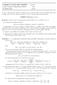II Appello di Calcolo delle Probabilità Cognome: Laurea Triennale in Matematica 2013/14 Nome: 20 febbraio