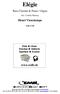 Elégie. Bass Clarinet & Piano / Organ. Arr.: Colette Mourey. Henri Vieuxtemps EMR Print & Listen Drucken & Anhören Imprimer & Ecouter