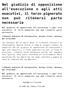 Nel giudizio di opposizione all esecuzione o agli atti. esecutivi, il terzo pignorato non può ritenersi parte