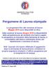 Pergamene di Laurea stampate