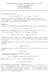 Analisi Matematica 3 (Fisica), , M. Peloso e L. Vesely Prova scritta del 14 luglio 2009 Breve svolgimento (con alcuni conti omessi)
