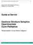 Gestione Struttura Semplice Dipartimentale Cure Palliative