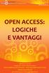 OPEN ACCESS: LOGICHE E VANTAGGI