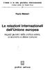 Le relazioni internazionali dell'unione europea