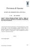 Provincia di Ancona DECRETO DEL PRESIDENTE DELLA PROVINCIA N. 136 DEL 10/09/2019