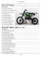 Prox120 Spare parts list. Index-PROX120