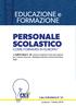 PERSONALE SCOLASTICO