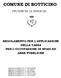 COMUNE DI BOTTICINO PROVINCIA DI BRESCIA REGOLAMENTO PER L'APPLICAZIONE DELLA TASSA PER L'OCCUPAZIONE DI SPAZI ED AREE PUBBLICHE