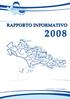 RAPPORTO INFORMATIVO 2008