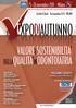 XPODIAUTUNNO XPODIAUTUNNO VALOREESOSTENIBILITA DELLAQUALITA INODONTOIATRIA novembre Milano PROGRAMMA SCIENTIFICO