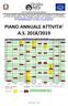 PIANO ANNUALE ATTIVITA A.S. 2018/2019