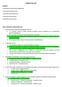 MODELLO TEST ACP. Struttura 16 domande Area Aziendale /Ragioneria. 6 domande Area Economica. 1 domanda Area Matematica. 3 domande Area Statistica