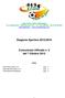 Stagione Sportiva 2015/2016. Comunicato Ufficiale n. 3 del 7 Ottobre 2015