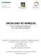 CONSIGLIO REGIONALE Consigliera di Parità DEL VENETO DECALOGO DI VENEZIA. Dieci richieste per realizzare una reale parità di genere