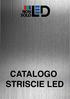 INDICE. Strip Classiche 3. Strip ad alta efficienza luminosa 7. Strip ad alta resa cromatica 11. Strip Dynamic white RGB/RGBW/RGBWW 16