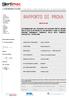 LUOGO E DATA DI EMISSIONE: Faenza, 19/10/2016 NORMATIVE APPLICATE: UNI EN 1542:2000 DATA RICEVIMENTO CAMPIONI: 09/09/2016