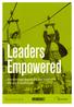 Leaders Empowereds. Strumenti per esercitare una leadership efficace e sostenibile. Perchè un programma come questo?