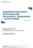 ArgoGlobal Assicurazioni RC Professionale Patrocinatore Stragiudiziale Accordo ANEIS edizione Giugno 2018