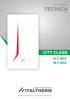 Scheda TECNICA ITA CITY CLASS. 24 C NOx 28 C NOx