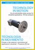 SCREW PUMPS / POMPE A VITE SERIE SMT. Pompe a vite esterne o sommerse per applicazioni industriali - Pressione 80 bar