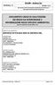 DOCUMENTO UNICO DI VALUTAZIONE DEI RISCHI DA INTERFERENZE E INFORMAZIONE RISCHI SPECIFICI AMBIENTALI (Decreto Legislativo 9 aprile 2008, n.