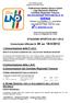 2.Comunicazione della L.N.D. 3.Comunicazioni del Comitato Regionale Toscana