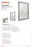 FIN-Window Elemento fisso 90 PVC-PVC