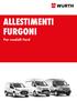 ALLESTIMENTI FURGONI. Per modelli Ford