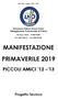 MANIFESTAZIONE PRIMAVERILE 2019