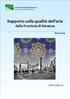 Rapporto sulla qualità dell aria della Provincia di Ravenna