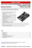 maxon motor maxon motor control Servoamplificatore 1-Q-EC AECS 35/3 Codice prodotto: Manuale d'istruzioni Edizione Aprile 2006