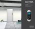 ELETTRA KEYLESS SYSTEM. Porta blindata con serratura elettronica motorizzata. Security door with motorised electronic lock