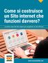 Come si costruisce un Sito internet che funzioni davvero?