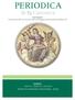 PERIODICA. de e Canonica ESTRATTO ANNO VOLUME FASCICOLO 4 PONTIFICIA UNIVERSITÀ GREGORIANA - ROMA