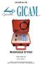 GICAM 06-TR MANUALE D'USO. MAN06-TR (Rev1.05) Data 27/03/2017