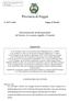 Provincia di Foggia. N. 2377/ 3/ R.D. Foggia, Determinazione del Responsabile del Settore Avvocatura Appalti e Contratti OGGETTO