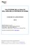 VALUTAZIONE DELLA QUALITÁ DELL ARIA NELLA PROVINCIA DI PARMA COMUNE DI LANGHIRANO