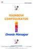 Appendice Omnia Manager - UM Rainbow Configurator Rev. 1 del 05/05/ Questo manuale è di proprietà esclusiva di FAST S.p.A.
