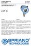 INTERRUTTORE SMART DI PRESSIONE SERIE SSW75 SMART PRESSURE SWITCH SERIES SSW75