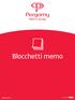 pergamy.com Blocchetti memo