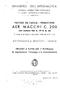 AER. MACCHI C. 200 DELL' AERONAUTICA MINISTERO VELIVOLO DA CACCIA - INTERCETTORE AERONAUTICA MACCHI - VARESE