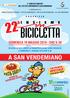 22 a A SAN VENDEMIANO DOMENICA 19 MAGGIO ORE 9.30 SPECIALE CON RICCHI PREMI LOTTERIA OFFERTA DA RISTORAZIONE OTTAVIAN