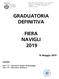 GRADUATORIA DEFINITIVA FIERA NAVIGLI 2019