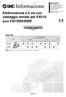 Informazione. Elettrovalvola a 5 vie con cablaggio seriale per EX510. Serie VQ1000/2000. Varianti manifold. Serie VQ VQ1000 VQ2000