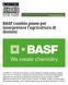 BASF cambia passo per interpretare l agricoltura di domani