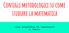 Consigli metodologici su come studiare la matematica. Liceo Scientifico S. Cannizzaro E. Modica